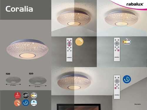 Plafonjera Coralia LED 48 providno