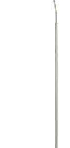 Podna lampa Daron E27 1x MAX 40 brušeni hrom