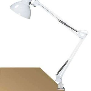 Stona lampa Arno E27 1x MAX 60 bela
