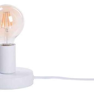 Stona lampa Bowie E27 1x MAX 60 bela