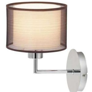 Zidna lampa Anastasia E27 1x MAX 60 hrom