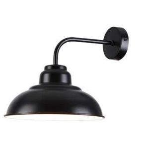 Zidna lampa Dragan E27 1x MAX 60 mat crno