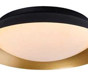 Plafonjera Hafsa LED 20 crno/ zlato