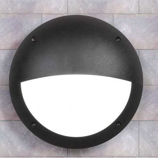 LUCIA EL crna zidna/plafonska lampa IP66 1xE27 2R3 000 000 E27 Fumagalli