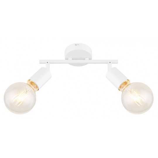 M190120 bela Spot lampa 2xE27 40W Mitea Lighting