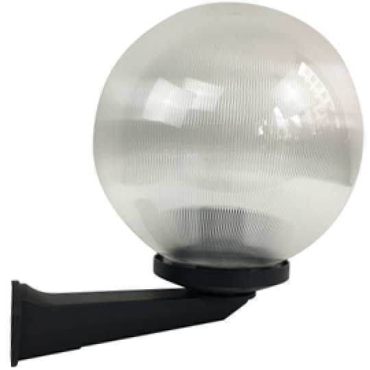 M250011 IP44 max 1x60W E27 prizmatik transparentna kugla zidna lampa PMMA Mitea Lighting