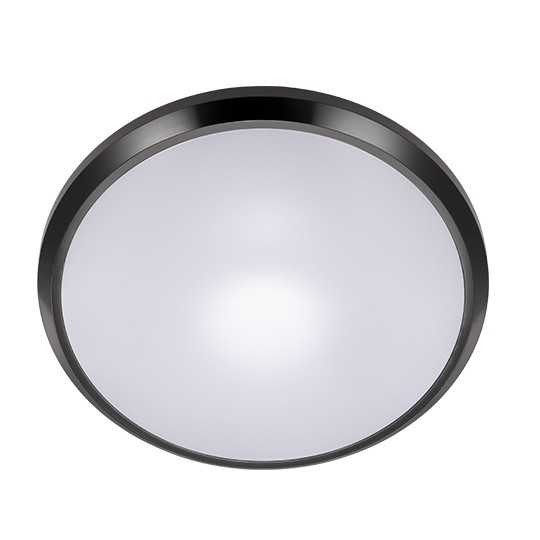 M271-C CRNA 12W IP20 okrugla LED plafonjera sa microwave senzorom pokreta fi250x56mm ISM band 5Y Mitea Lighting