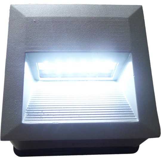 M802 12x0 1W 6400K zidna LED lampa-spoljna kvadratna Mitea Lighting