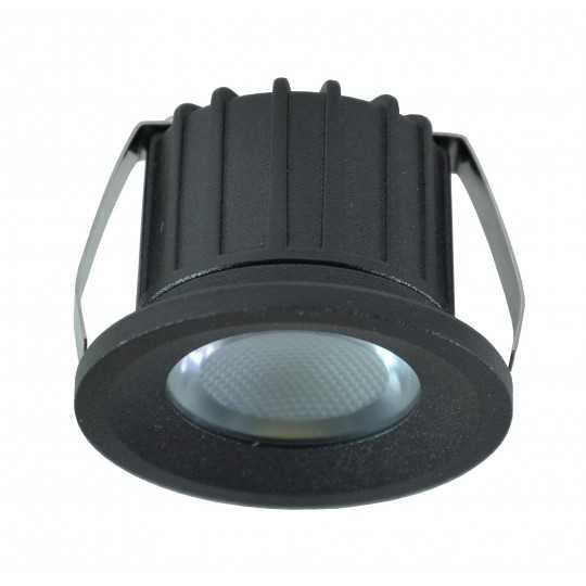 M953013 crna 3W 6500K LED lampa ugradna Mitea Lighting